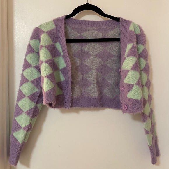 Cropped sweater - Picture 2 of 3